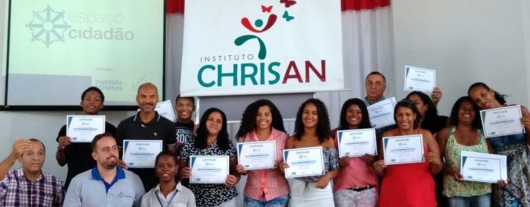 Projeto Espaço Cidadão forma turma em parceria com o Instituto Chrisan